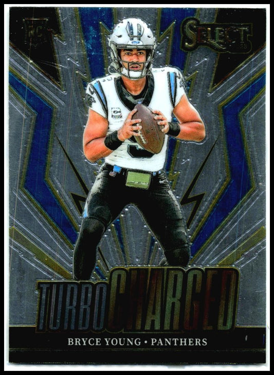 2023 Panini Select Turbocharged #TUR-BYO Bryce Young Carolina Panthers
