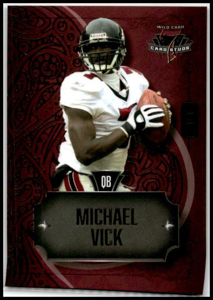2023 wild card 7 card stud 7CCL-48 michael vick /3 #