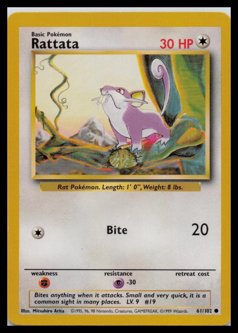 Base Set #061/102 Rattata