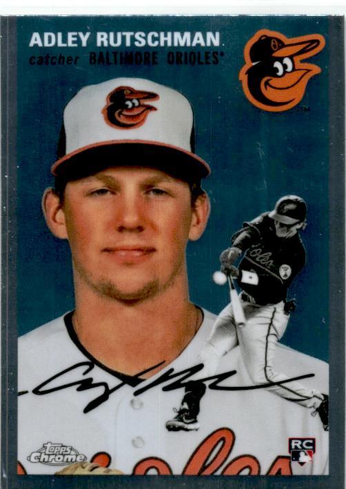 2023 Topps Chrome Platinum Anniversary #400 Adley Rutschman Rookie Orioles