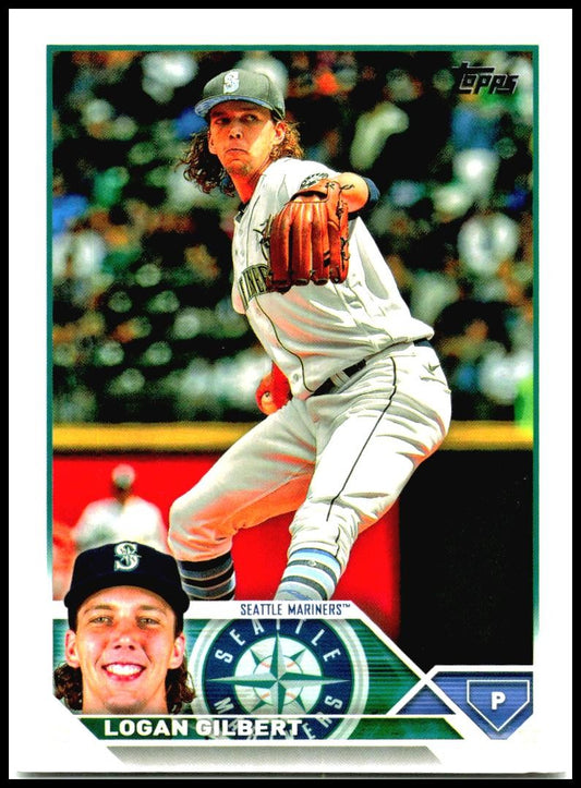 2023 Topps #424 Logan Gilbert Seattle Mariners