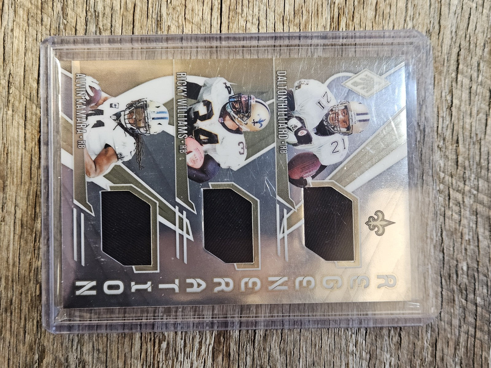 2024 Phoenix Regeneration #R-NO Hilliard / Kamara / Williams MEM, SN199 Saints