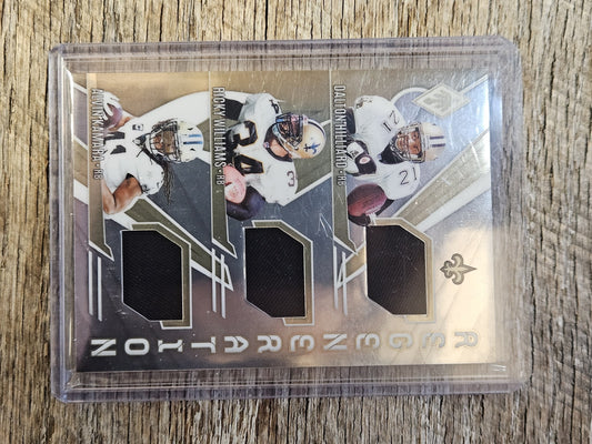 2024 Phoenix Regeneration #R-NO Hilliard / Kamara / Williams MEM, SN199 Saints