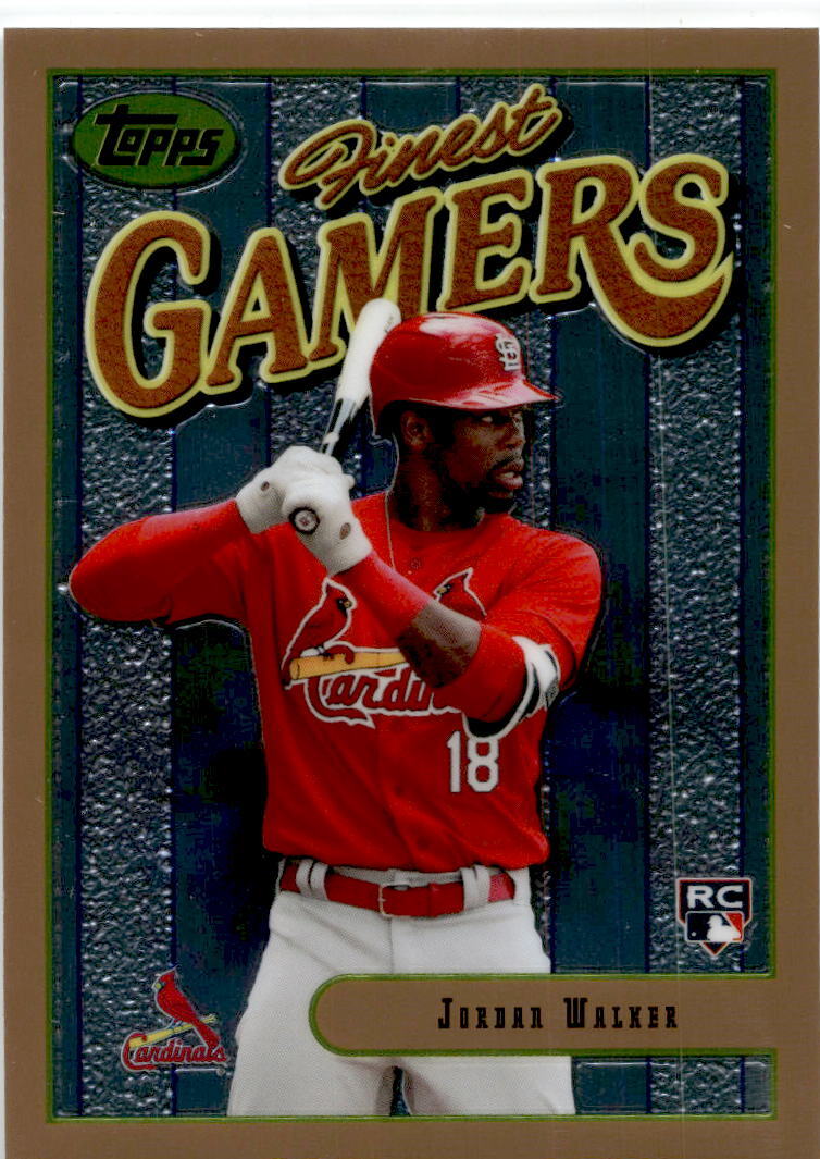 2023 Topps Finest Flashbacks #84 Jordan Walker Rookie St. Louis Cardinals