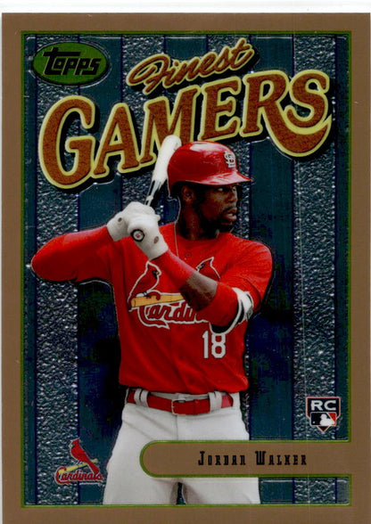 2023 Topps Finest Flashbacks #84 Jordan Walker Rookie St. Louis Cardinals