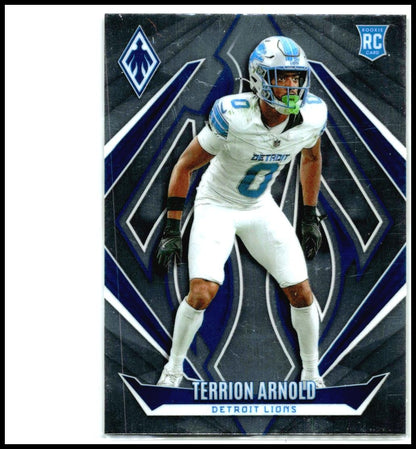 2024 Panini Phoenix #240 Terrion Arnold Rookie Detroit Lions
