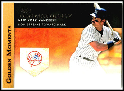 2012 Topps Golden Moments (Series 1) #GM-13 Don Mattingly New York Yankees