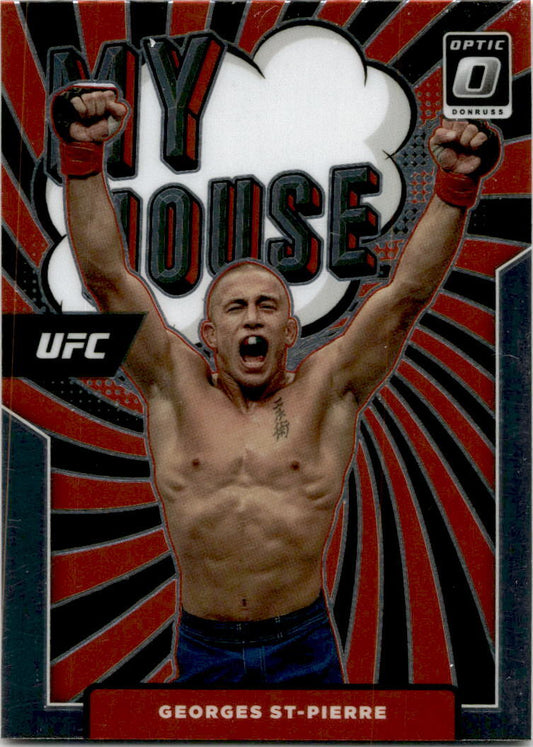 2022 Donruss Optic UFC #25 Georges St-Pierre