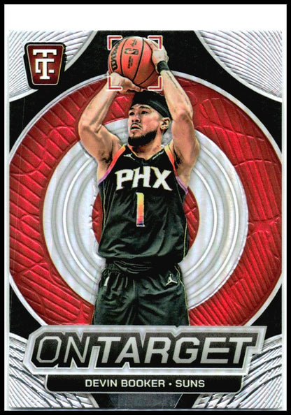 2024-25 Panini Totally Certified On Target #12 Devin Booker Phoenix Suns