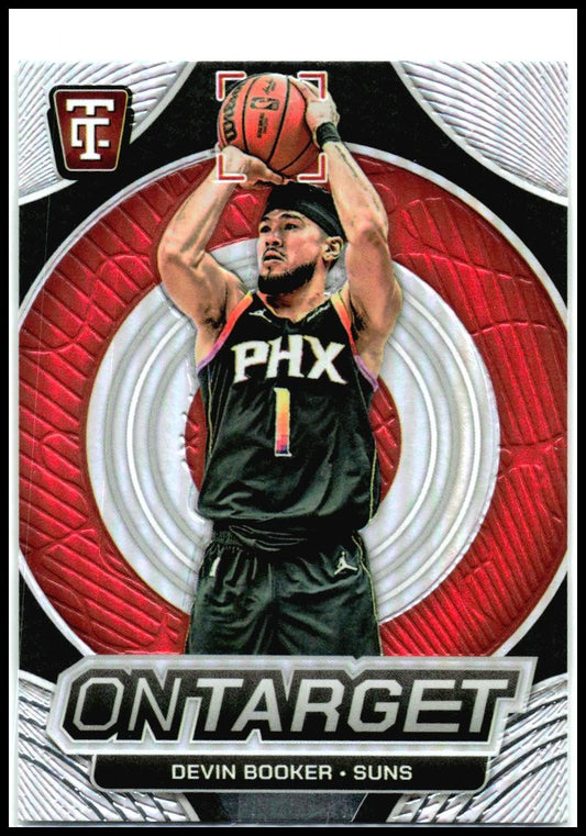 2024-25 Panini Totally Certified On Target #12 Devin Booker Phoenix Suns