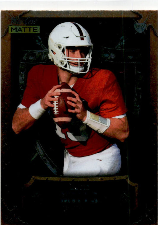 2021 Wild Card Matte #WWB-24 Davis Mills Houston Texans