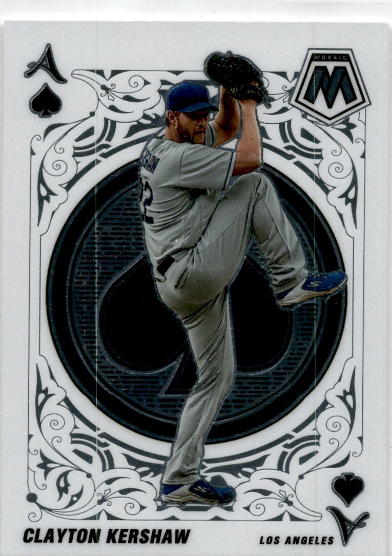 2022 Panini Mosaic Aces #A-1 Clayton Kershaw