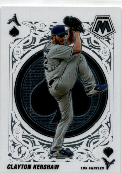 2022 Panini Mosaic Aces #A-1 Clayton Kershaw
