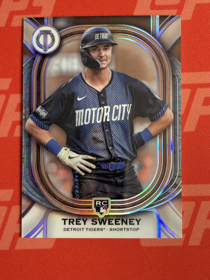 2025 Topps Tribute #83 Trey Sweeney Rookie Detroit Tigers