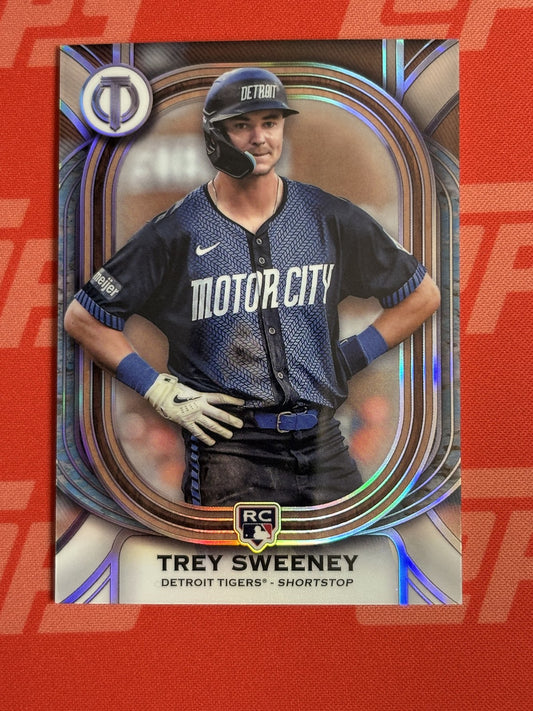 2025 Topps Tribute #83 Trey Sweeney Rookie Detroit Tigers