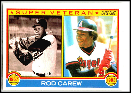 1983 O-Pee-Chee #201 Rod Carew