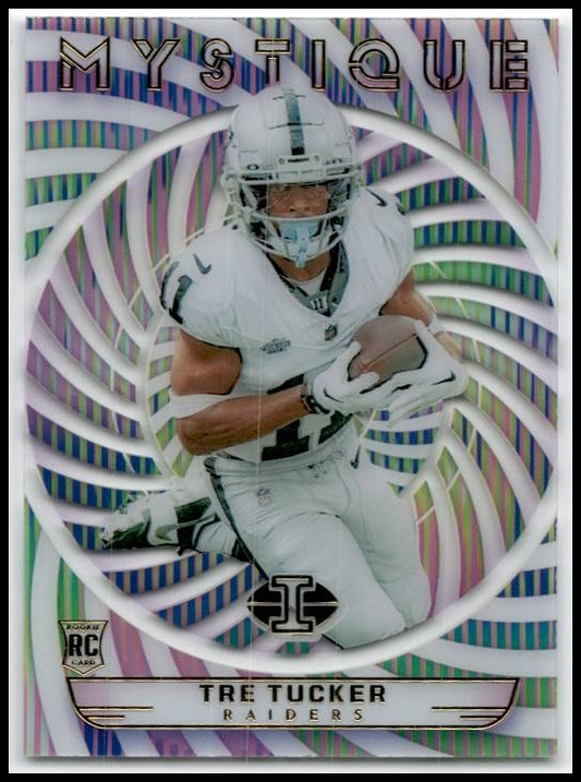 2023 Panini Illusions Mystique #37 Tre Tucker Las Vegas Raiders