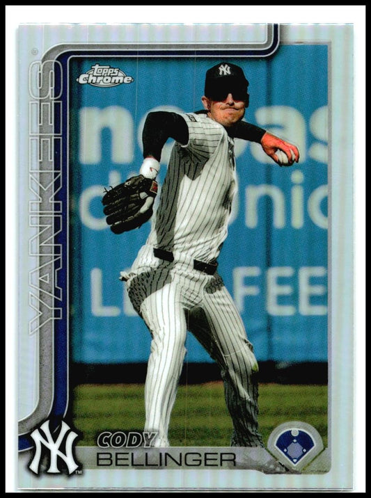 2025 Topps Chrome #83 Cody Bellinger Yankees
