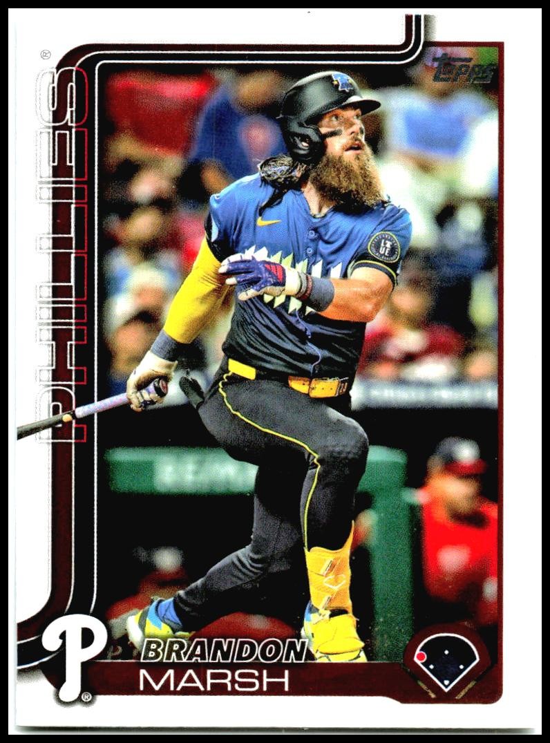 2025 Topps #233 Brandon Marsh Philadelphia Phillies