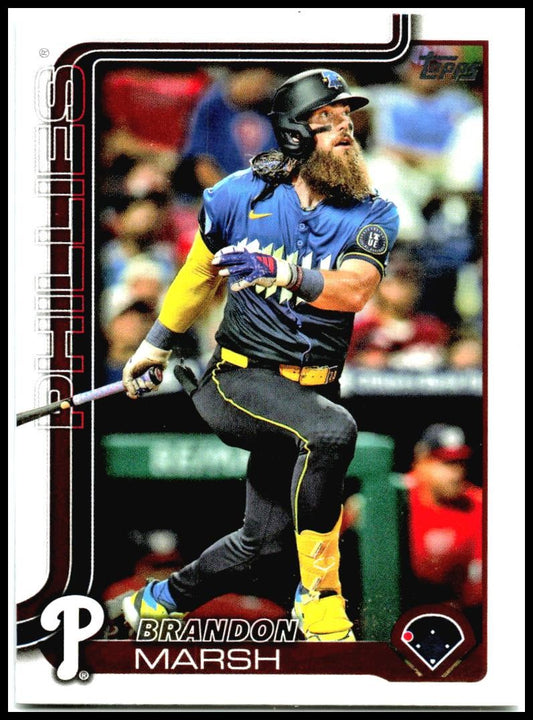 2025 Topps #233 Brandon Marsh Philadelphia Phillies