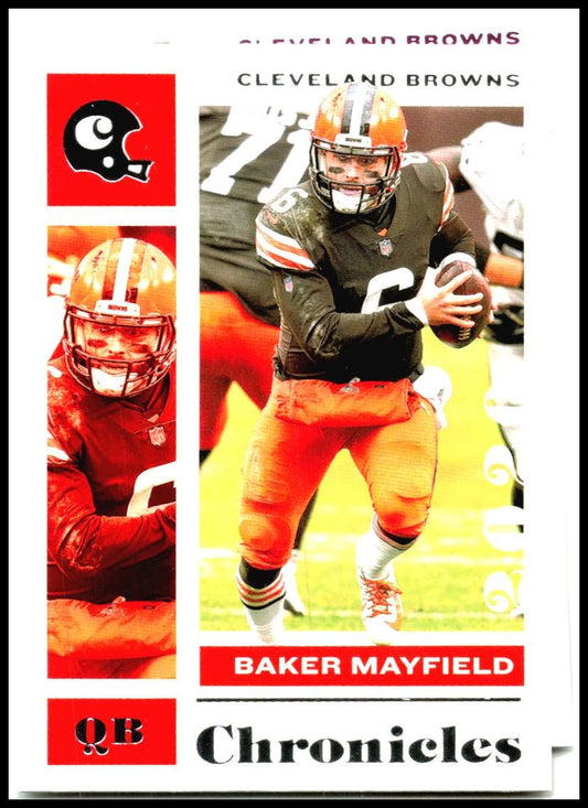 2020 Panini Chronicles #22 Baker Mayfield Cleveland Browns