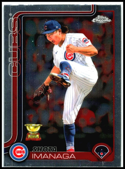 2025 Topps Chrome #149 Shota Imanaga Chicago Cubs