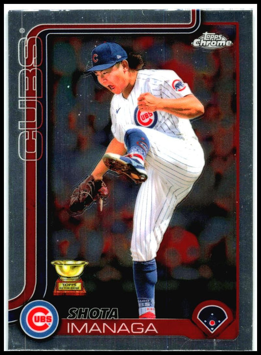 2025 Topps Chrome #149 Shota Imanaga Chicago Cubs