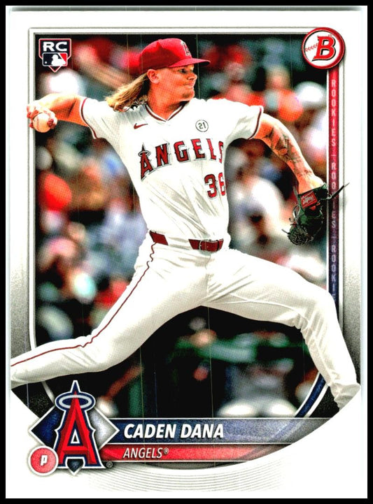 2025 Bowman #94 Caden Dana Rookie Los Angeles Angels