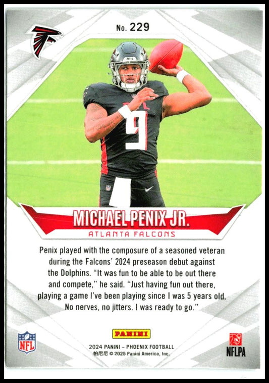 2024 Panini Phoenix #229 Michael Penix Jr. Rookie Atlanta Falcons