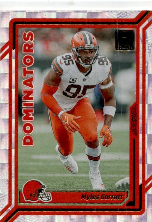 2023 Donruss Dominators #D-35 Myles Garrett Cleveland Browns