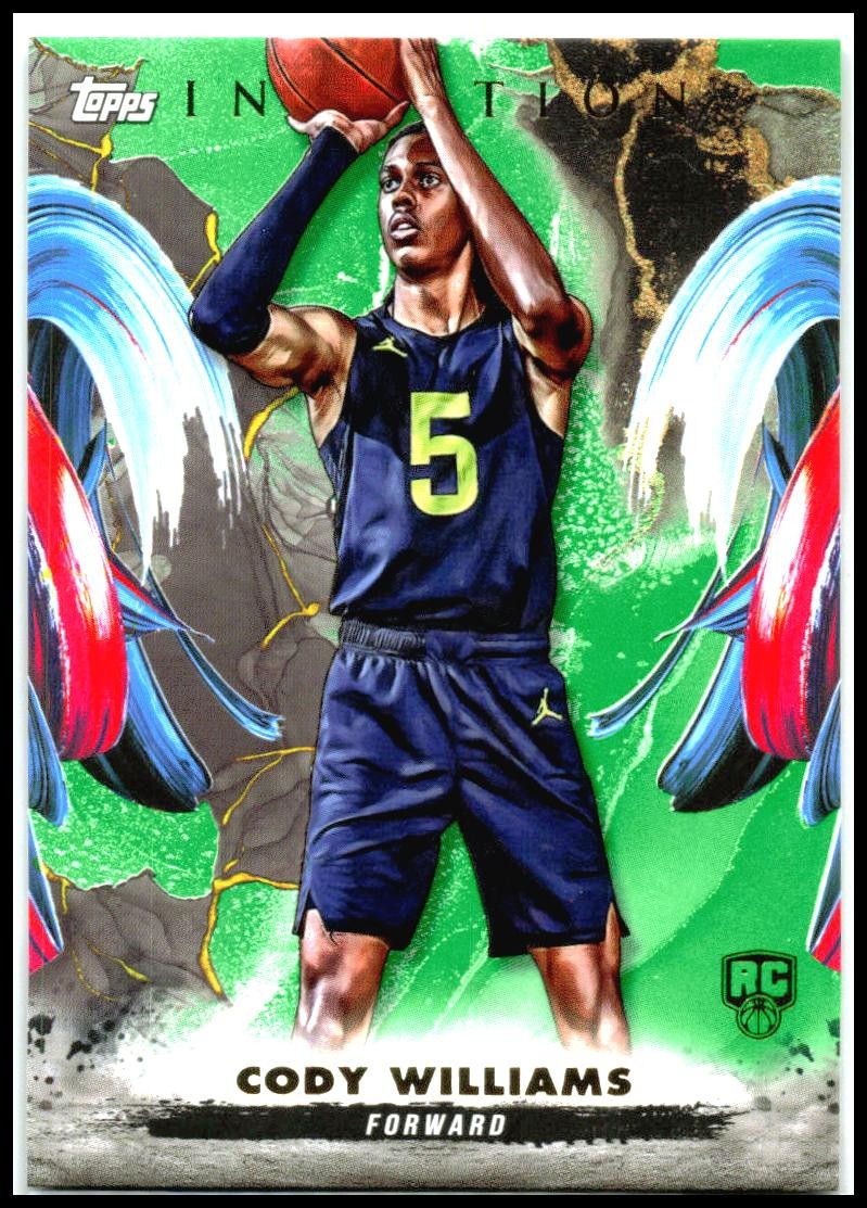 2024-25 Topps Inception Green ##8 Cody Williams