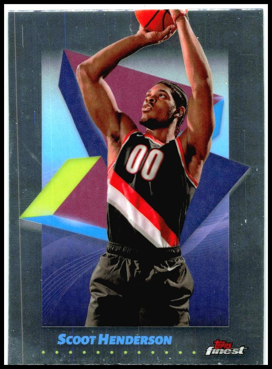 2024-25 Topps Finest #77 Scoot Henderson