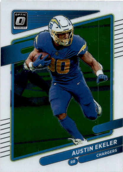 2021 Donruss Optic #48 Austin Ekeler Los Angeles Chargers