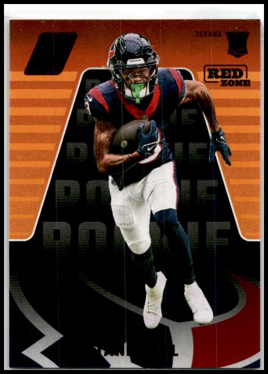 2023 Panini Zenith Red Zone #184 Tank Dell Rookie Houston Texans