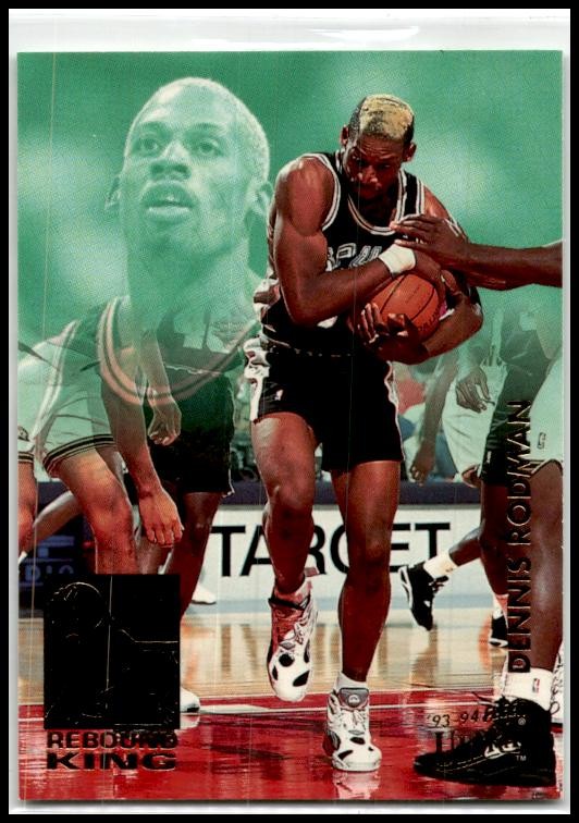 1993-94 Ultra Rebound Kings #10 Dennis Rodman San Antonio Spurs