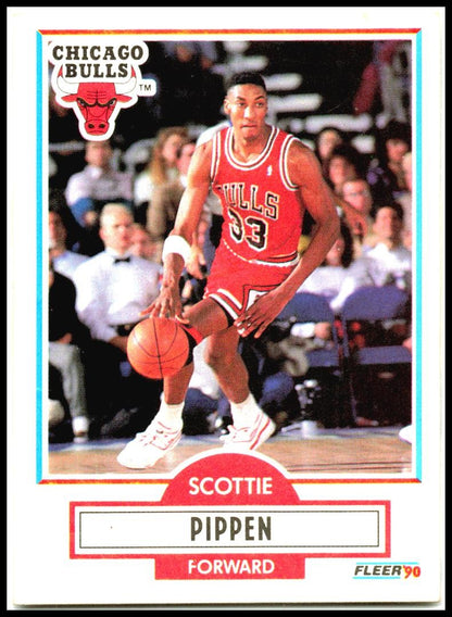 1990-91 Fleer #30 Scottie Pippen Chicago Bulls