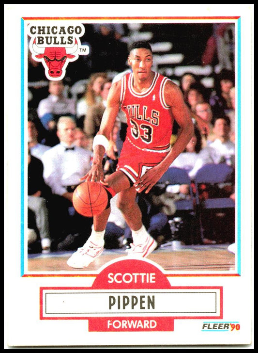 1990-91 Fleer #30 Scottie Pippen Chicago Bulls