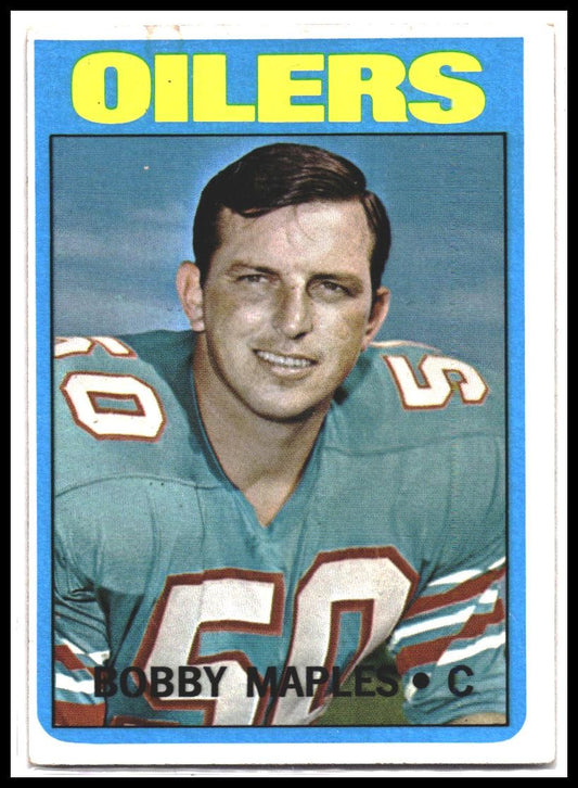 Bobby Maples #52 1972 Topps