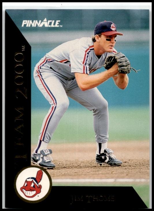 1992 Pinnacle Team 2000 #37 Jim Thome Cleveland Indians