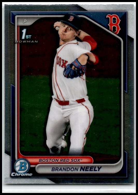 2024 Bowman Draft Chrome #BDC-122 Brandon Neely Boston Red Sox