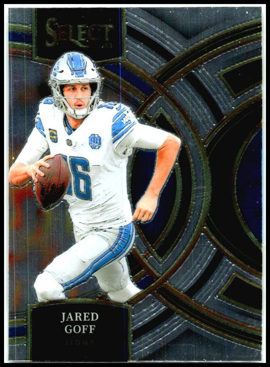 2023 Panini Select #178 Jared Goff Detroit Lions