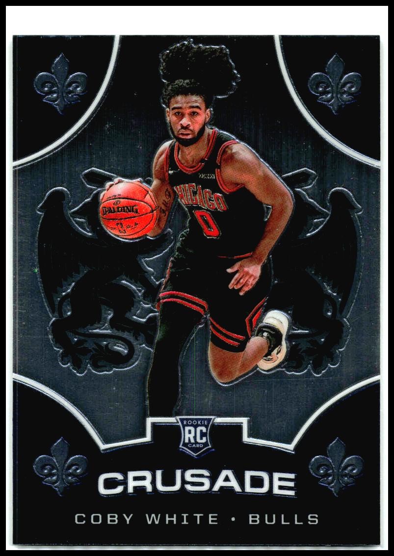2019-20 Panini Crusade 543 Coby White # Bulls