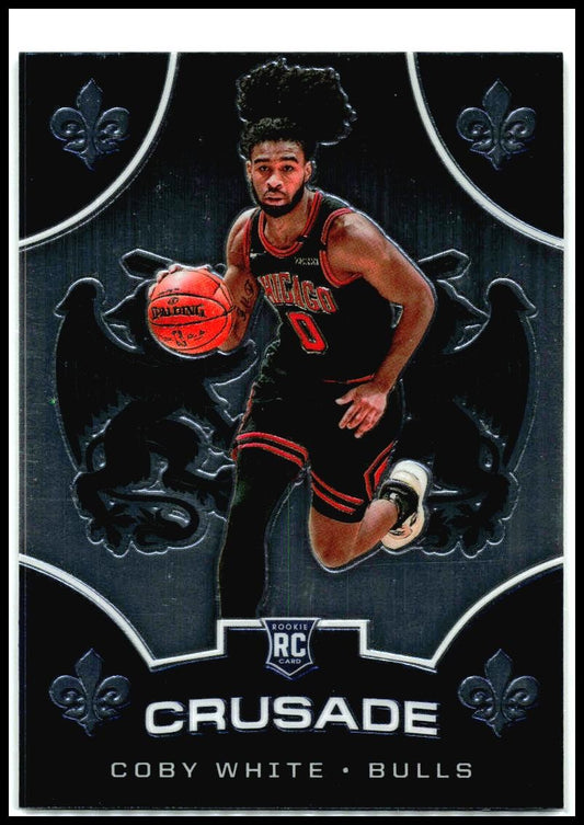 2019-20 Panini Crusade 543 Coby White # Bulls