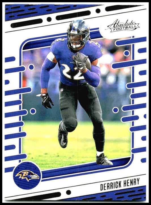 2024 Panini Absolute #8 Derrick Henry Baltimore Ravens