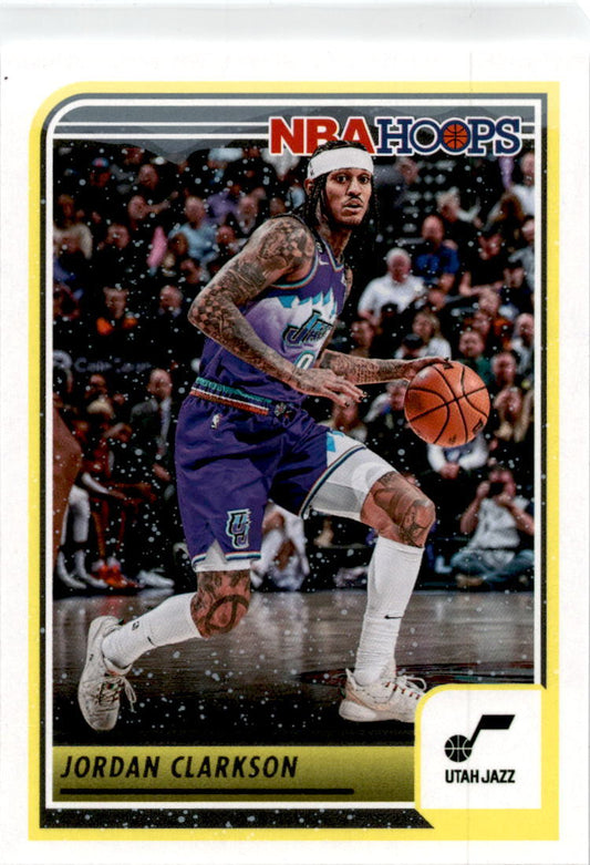2023-24 Hoops Winter #176 Jordan Clarkson Utah Jazz
