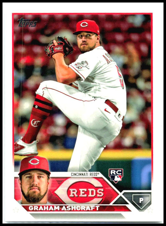 2023 Topps #214 Graham Ashcraft Cincinnati Reds