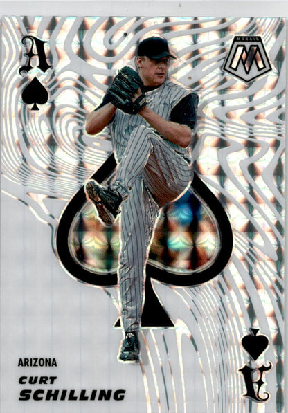 2021 Panini Mosaic Aces Mosaic #ACE10 Curt Schilling Arizona Diamondbacks