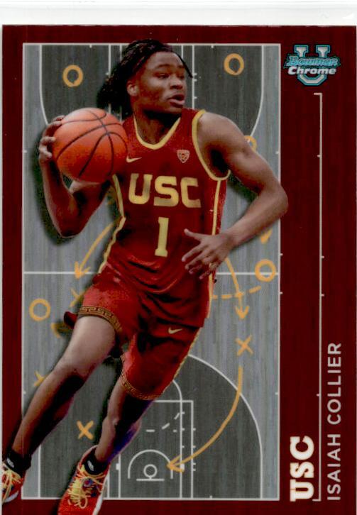 2023-24 Bowman University Chrome Prodigal Playmakers #PP-7 Isaiah Collier