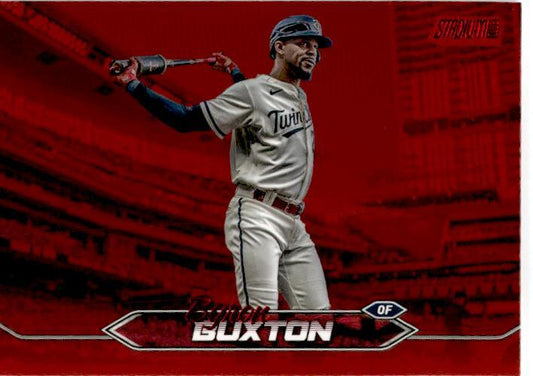 2024 Stadium Club Red Foil #188 Byron Buxton Minnesota Twins