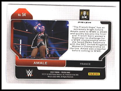 Mark Andrews #76 2022 Panini Prizm WWE Red, White and Blue